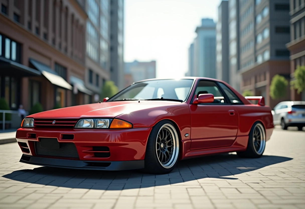 nissan skyline r32  héritage  modernité